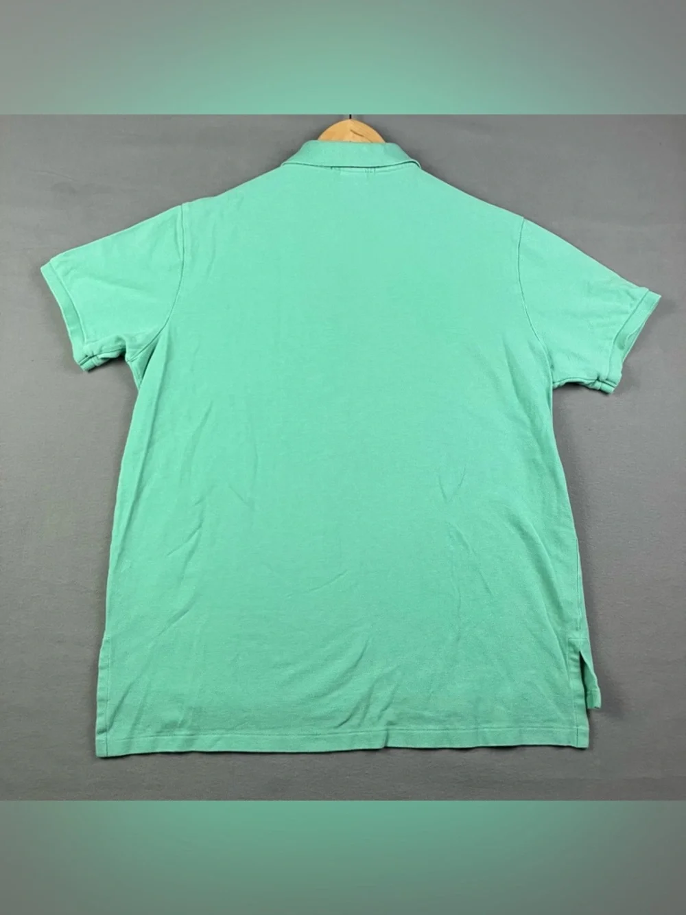 Polo Ralph Lauren Men’s Size XL Short Sleeve Polo Shirt Mint Green Pink Pony